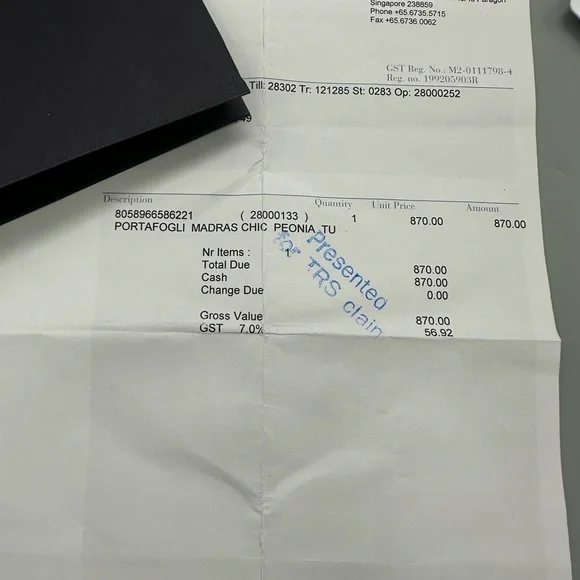 Prada Peonia leather kiss-lock mini clutch bag wallet- new - Picture 3 of 16